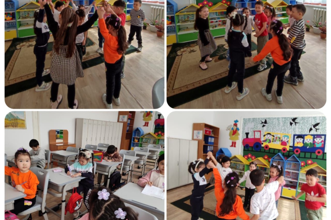 Саумалкөл қазақ орта мектебінің психологы А.М.Азбергенова даярлық сынып оқушыларының зейінін, қабылдауын жақсарту мақсатында әдістемелер алып, тренинг-ойындарын ойнатты.