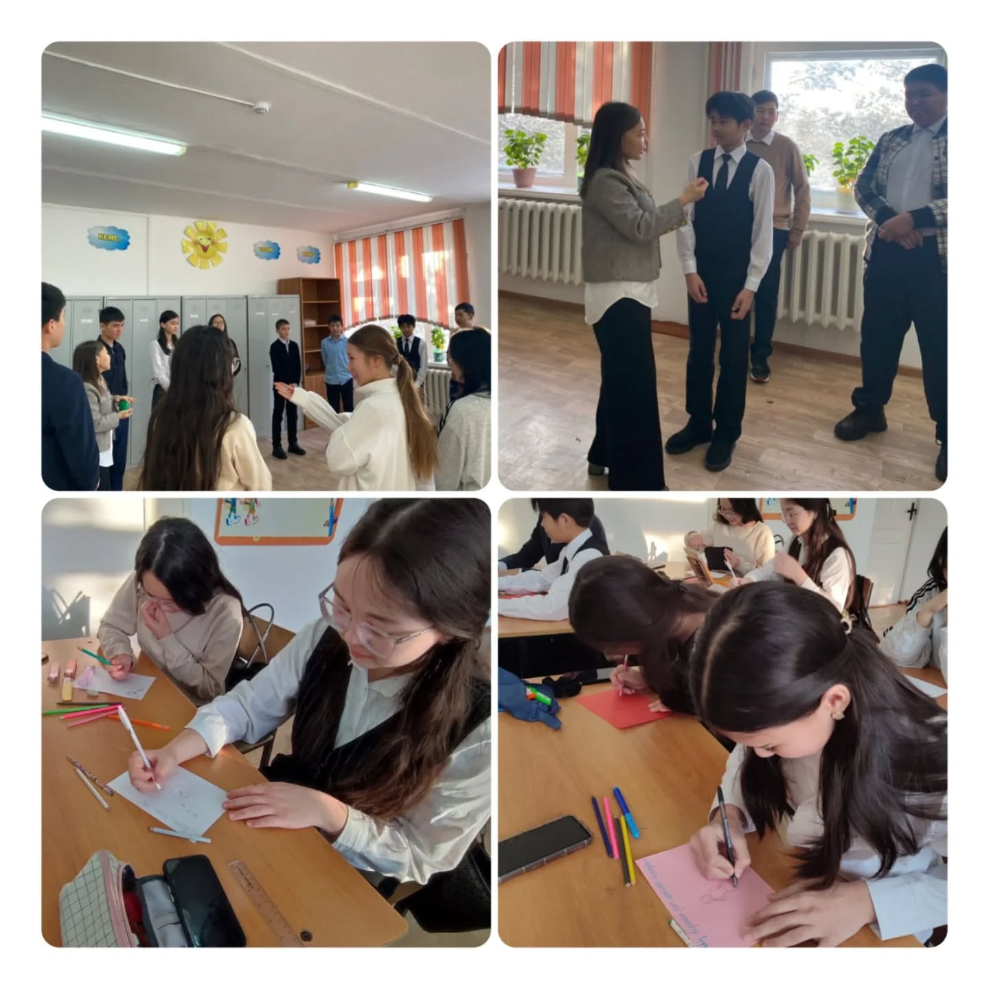 Ақпан айының 25-і күні, ауданымыздың полиция бөлімінің басшысы, полиция подполковнигі Ә. М. Нұрахметов мектеп оқушыларымен кездесіп, тәртіп пен құқықбұзушылықтың алдын алу мақсатында дәріс сағатын өткізді